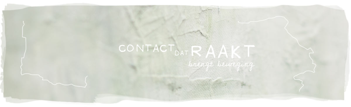 contact dat raakt brengt beweging - haptonomie - Jeanne de Bie